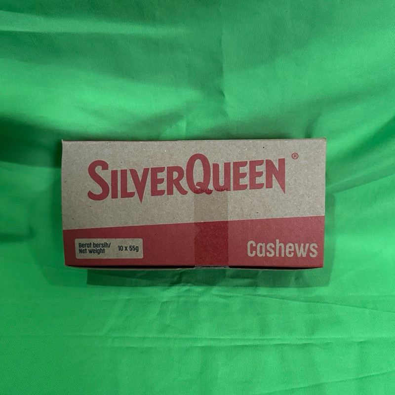 

Silverqueen 55gr Cashew isi 10pcs / perbox