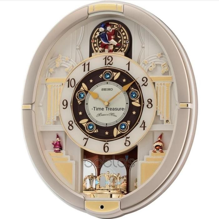 Terlaris Jam Dinding Original Seiko Melodies Qxm290 / Qxm290S.