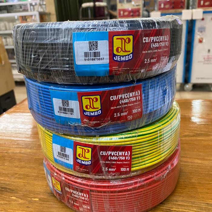 Kabel Jembo Nya 2.5 Mm 100 Meter
