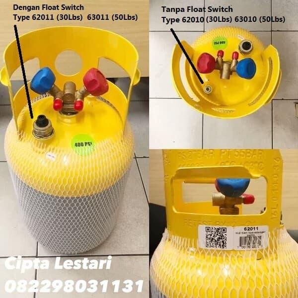 Ta_ Tank / Tabung Recovery 62011 30Lb Refrigerant With Float Switch