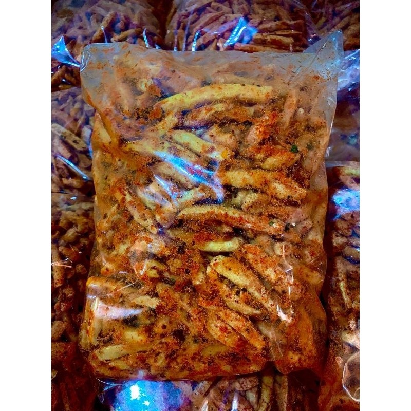 

Basreng Viral Pedas Daun Jeruk Kemasan 1 Kg Bumbu Melimpah