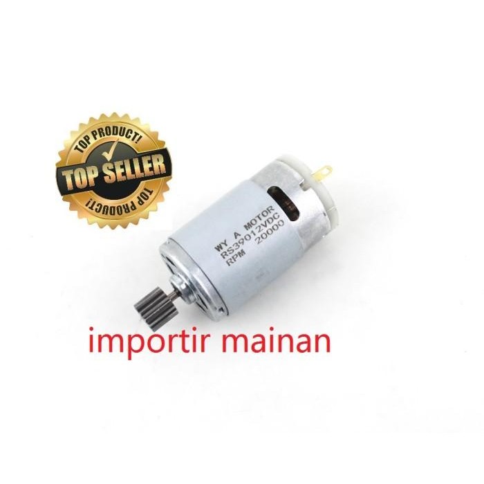 PREMIUM dinamo gearbox mobil aki 12V RS390 20.000rpm 12T dinamo girbok