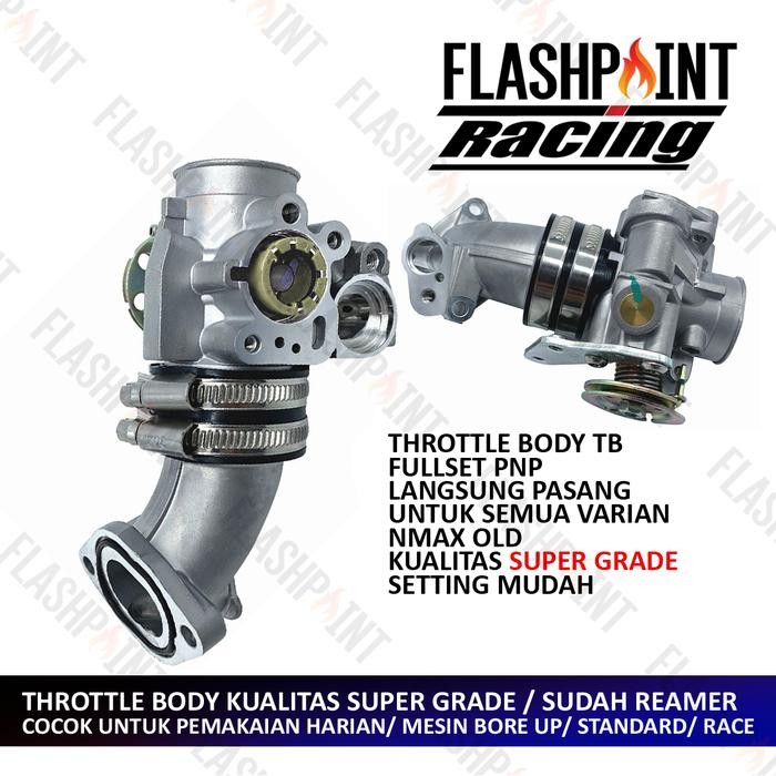 PREMIUM THROTTLE BODY TB REAMER NMAX OLD NMAX LAMA NMAX 150 32 MM 34 MM 36 MM