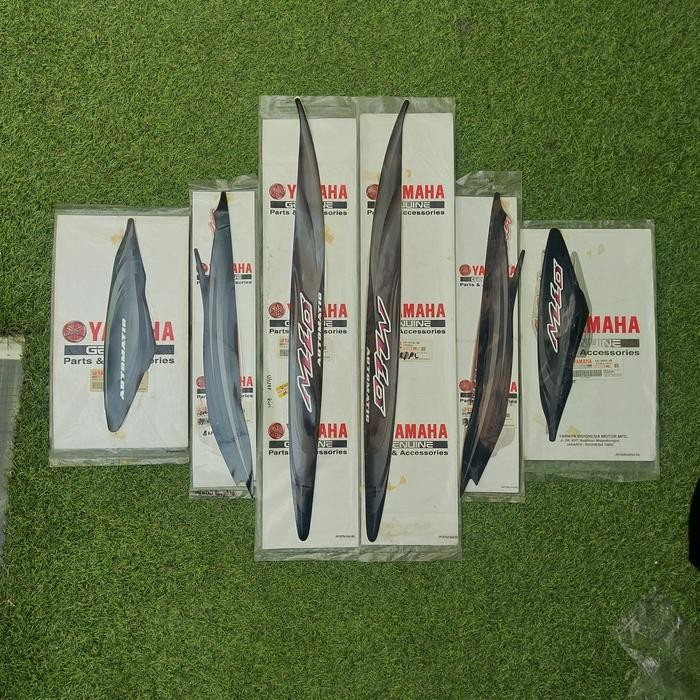 PREMIUM Striping Mio Hitam Jari Jari / Graphic Mio Sporty Hitam 2007 Ori YGP