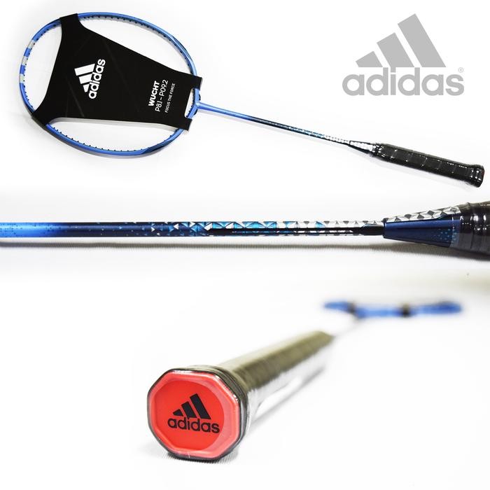 PREMIUM Raket Bulutangkis Badminton Adidas Wucht P09.2 Pulse Blue