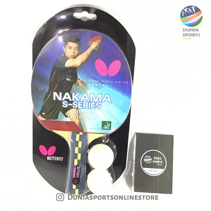 PREMIUM BAD BAT BET PINGPONG BUTTERFLY NAKAMA S4 ORIGINAL