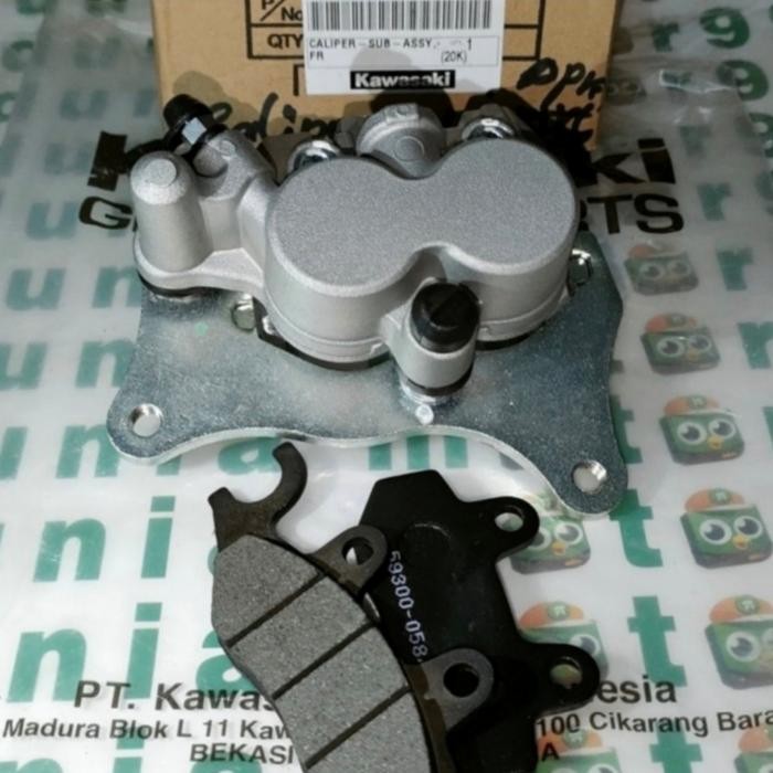 PREMIUM KALIPER DEPAN KEPALA BABI DEPAN KLX150 KLX 150 DTRACKER KAWASAKI ORI