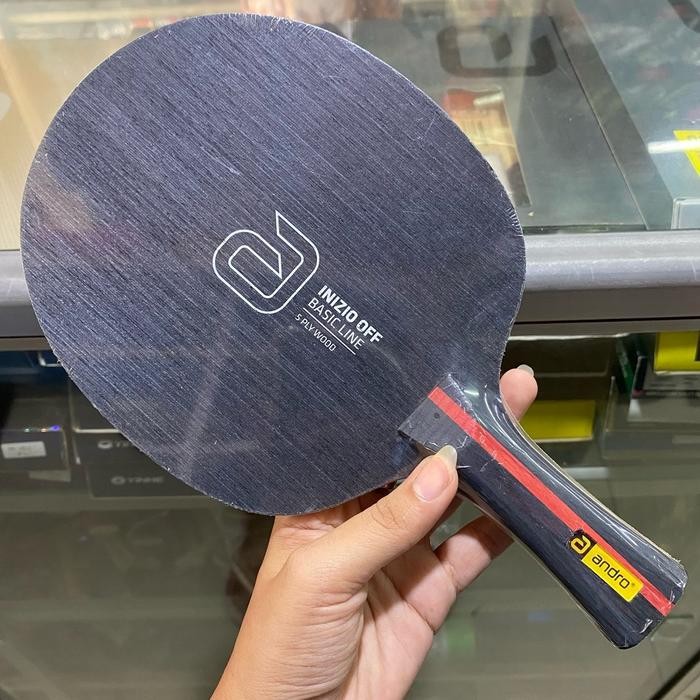 PREMIUM Kayu Bet Tenis Meja Andro Inizio Offensive Serang 5plywood FL