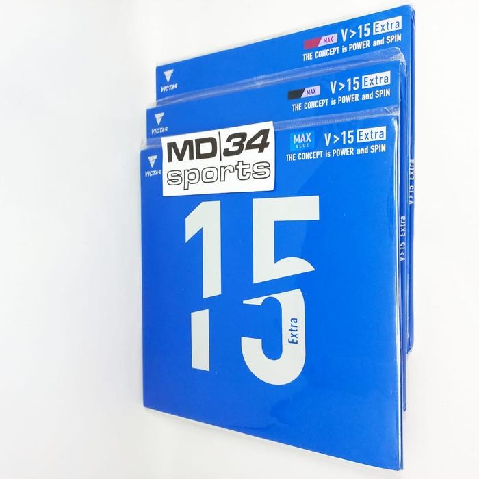 PREMIUM KARET VICTAS V-15 EXTRA - Karet / Rubber / Bet Pingpong
