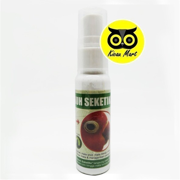 KICAU MART OBAT BURUNG SNOT SEMBUH SEKETIKA SEMPATI SEMPROT SPRAY ATASI MATA SNOT MERAH IRITASI