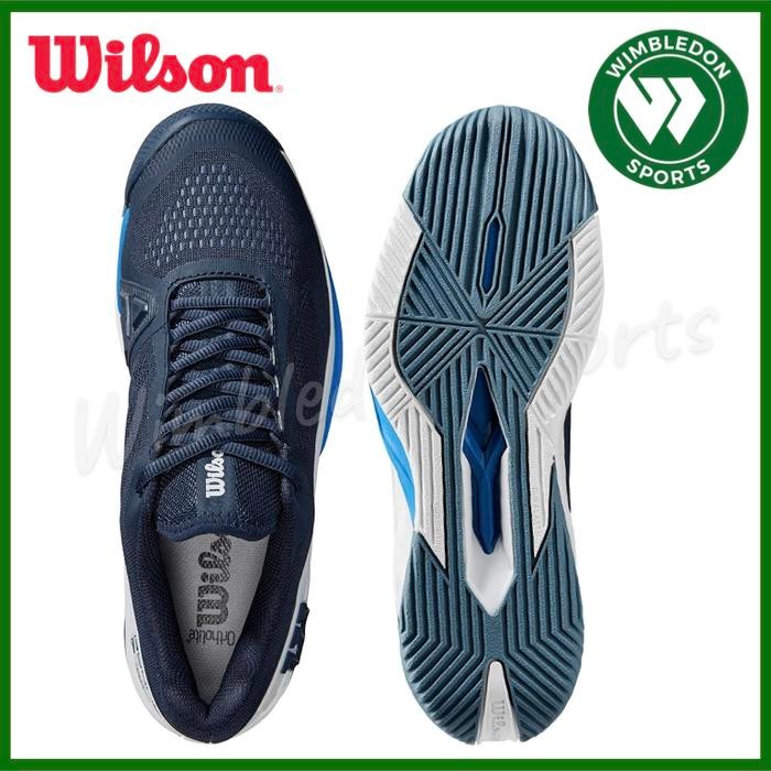 Sepatu Wilson RUSH PRO 4.0 Navy Blazer / Sepatu Tenis Wilson Rush Pro Terbaru