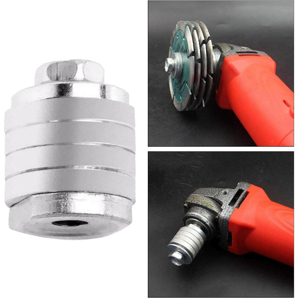 Adapter Gerinda Jadi Mesin Pelubang Tembok Untuk Pipa Air Adapter Bobok Set Mata gerinda 4 pcs