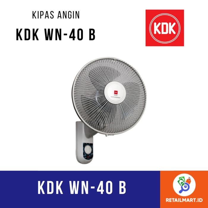 Kdk : Wn 40 Bkipas Angin Dinding 16" Wn40B / Wall Fan Kdk 16"
