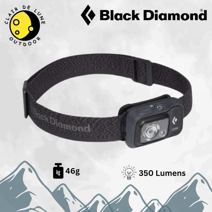Headlamp Black Diamond Cosmo 350 / Senter Kepala Black Diamond