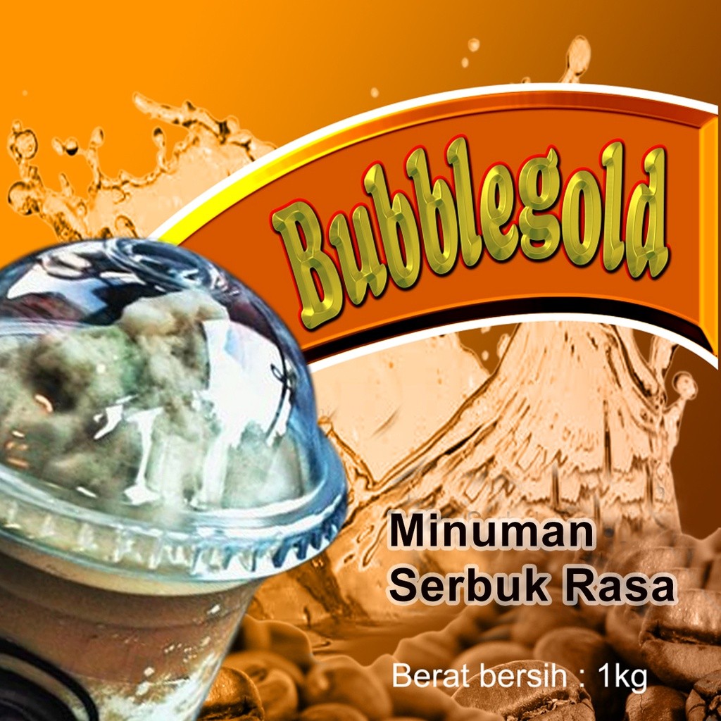 

Powder Drink Bubuk Minuman Bubblegold