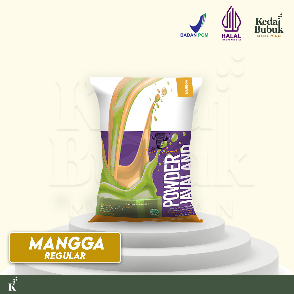 

Javaland Bubuk Minuman Rasa Mango / Mangga 1Kg - Regular Plain