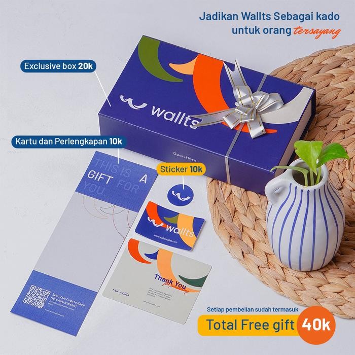 [Kenes Wallts] Dompet Lipat Pria Wallts Keio Metropole