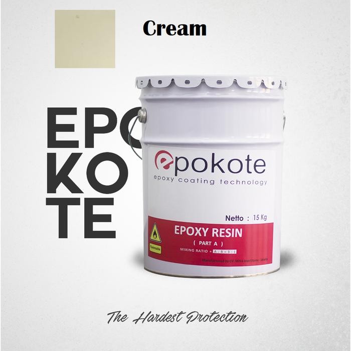 Epoxy Cat Pelapis Lantai Top Coat 20kg set