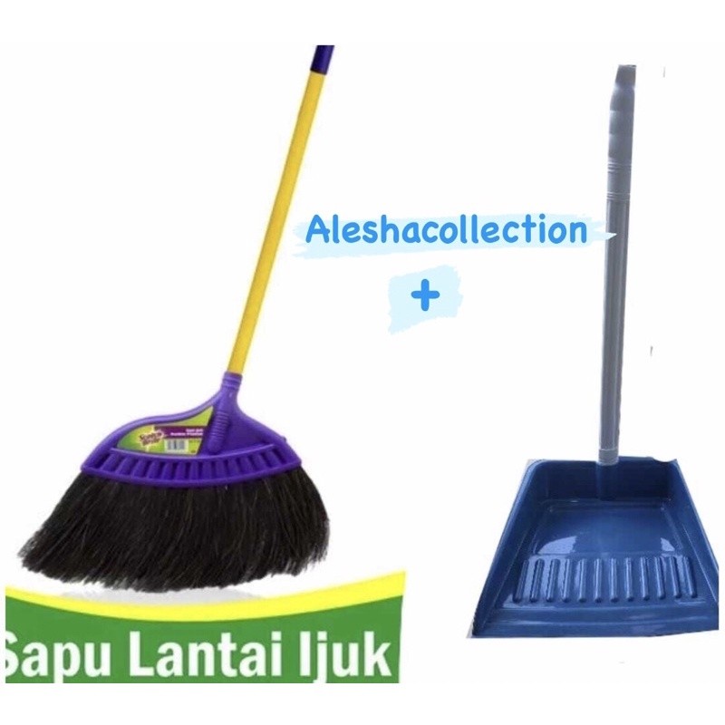 Gratong Paket Hemat Sapu Ijuk Dan Pengki Serokan Sampah