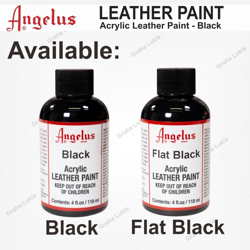 

Angelus Acrylic Leather Paints - Black 4 oz