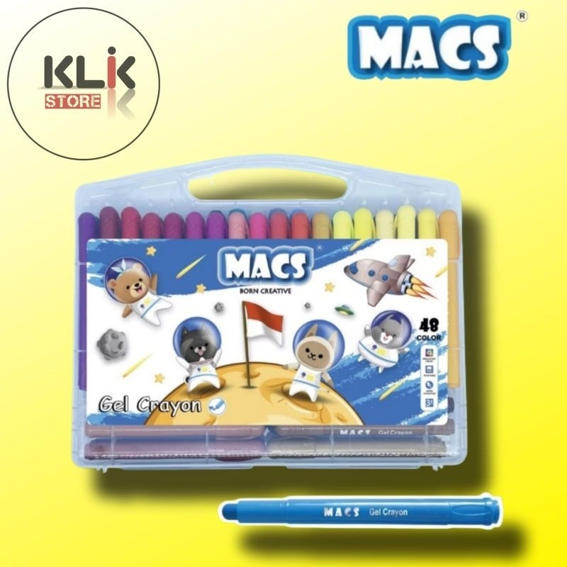 

Meriyah Storee - Gel Crayon MACS - Set 48