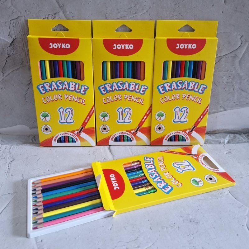 

Meriyah Storee - (12 Pcs) Pensil Warna Joyko CP-0130-12/ 12 Warna
