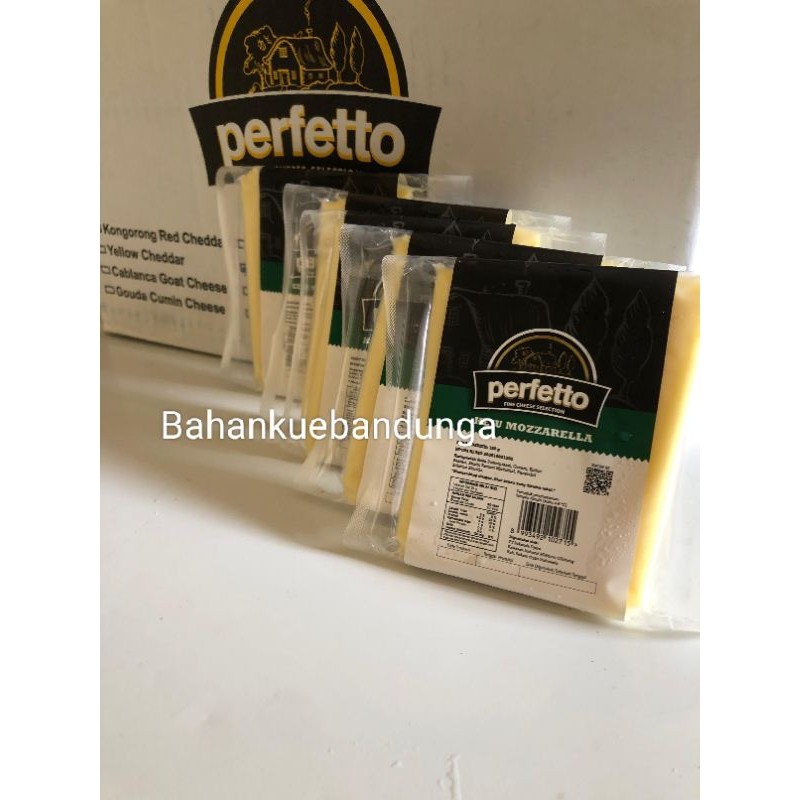 

Keju Mozzarella Perfetto 120gr