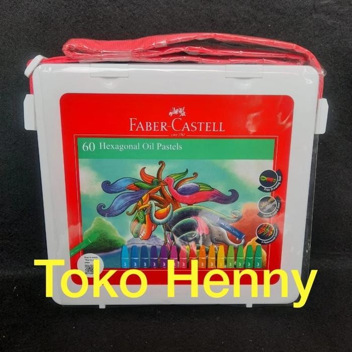 

Art - Crayon Oil Pastels Faber Castell Isi 60 Warna - Alat Tulis - Stationery