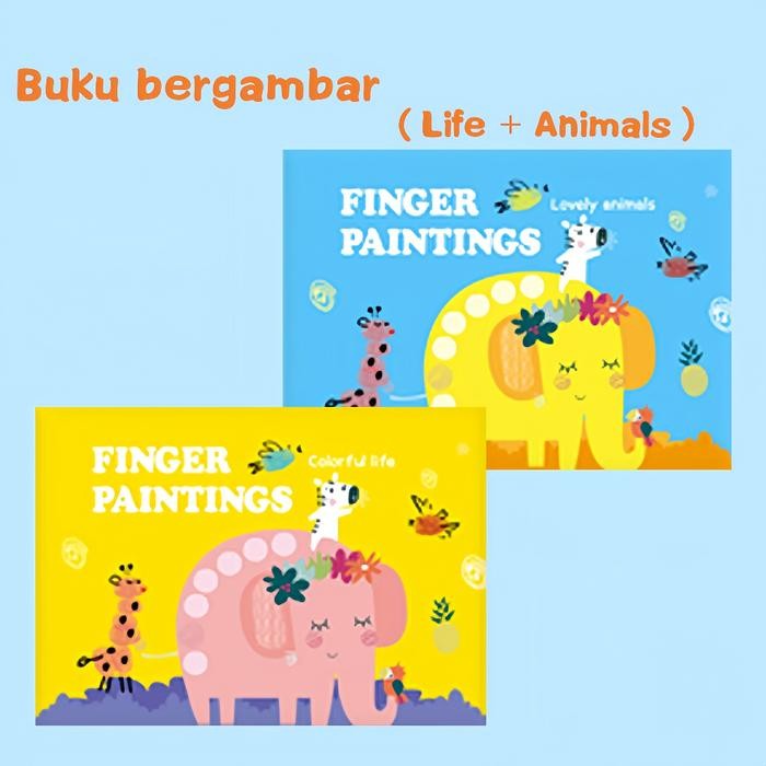

Art - Finger Painting Colors With Template - Mewarnai Cat Jari Paint - Coloring Sensory Play Motorik