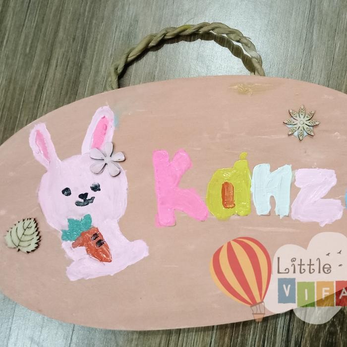 

Art - Door Sign Painting Kit Littlevifa / Melukis Papan Pintu Kamar