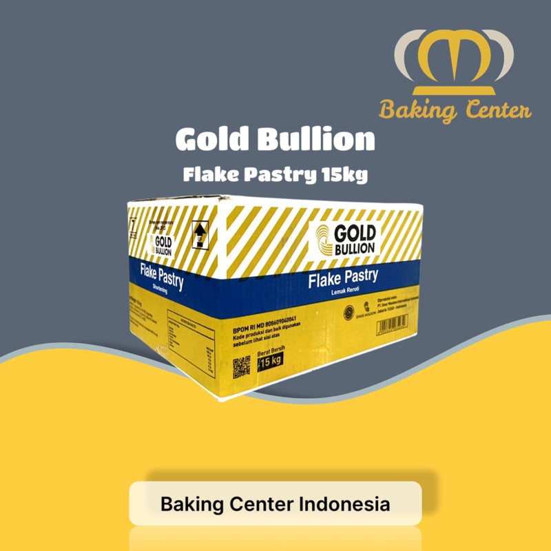 

Gold Bullion Flake Pastry Shortening 15kg Repack 500gr