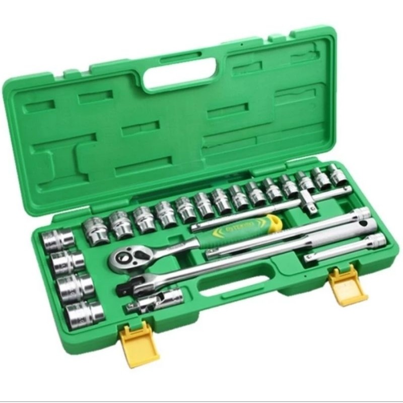 Kunci Sok Set Tekiro 8-32 24 pcs / Kunci Socket 24pcs