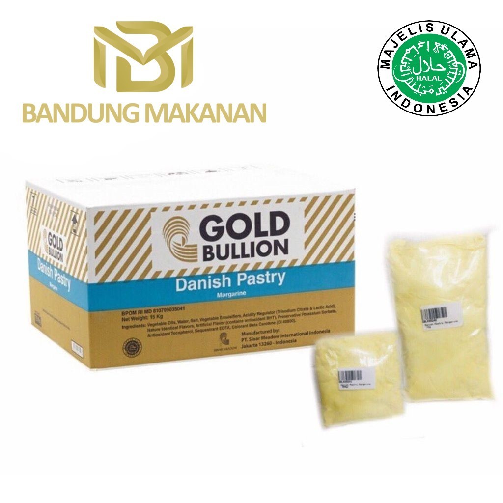 

Danish Pastry Gold Bullion Margarine - 500gr Cromboloni