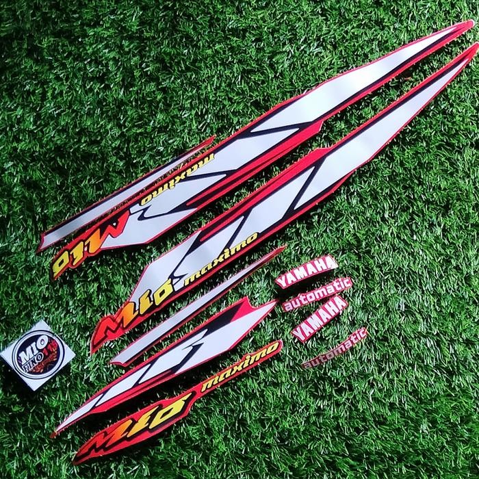 PREMIUM Striping Yamaha Mio Maximo Vietnam Untuk Body Merah