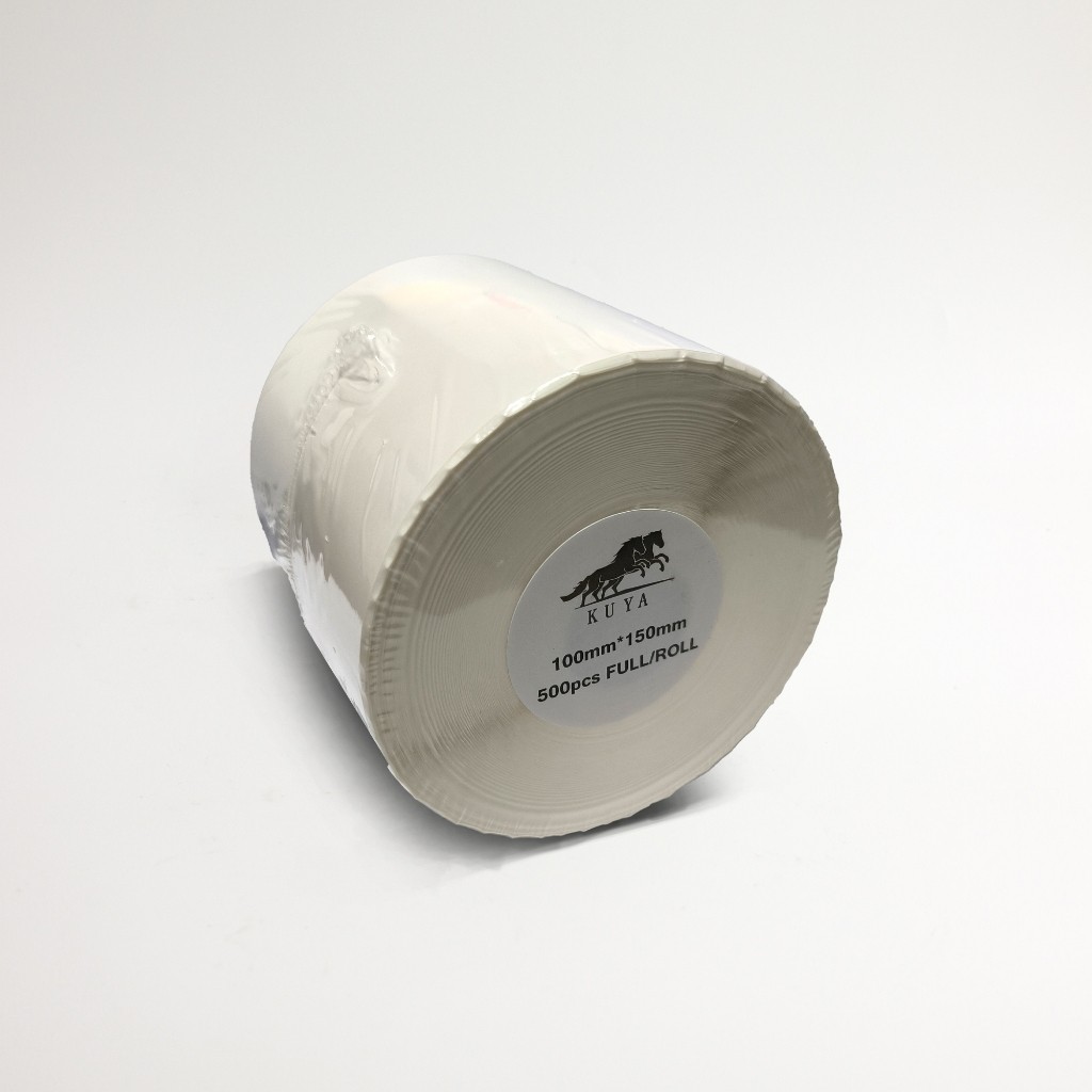 

Label Stiker Thermal 100x150 mm 10x15cm 500pcs Merk KUYA