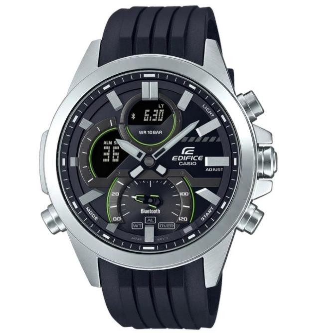 Jam Tangan Pria Casio Edifice Ecb-30P-1Adf Rubber Original
