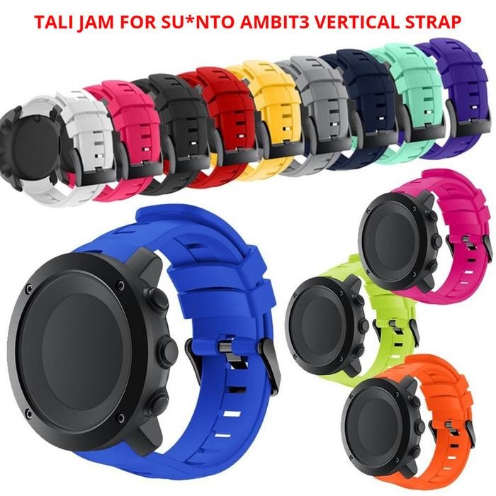Strap Band Tali Jam Compatible Untuk Suunto Ambit3 Vertical Traverse Alpha Baro