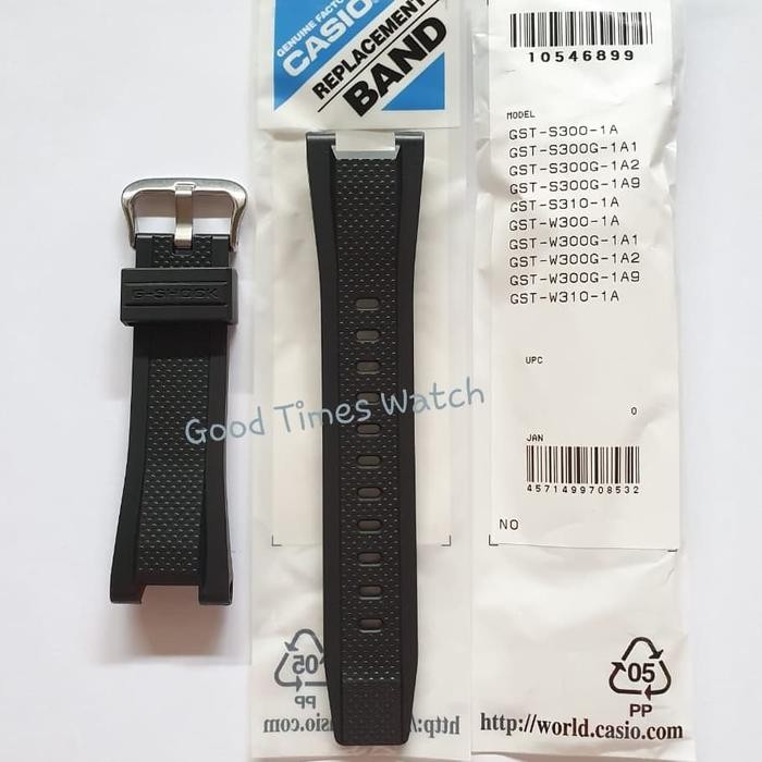 Strap G-Shock Gst-S300 Gst-S300G Gst-S310 Gst-W300 Casio Original
