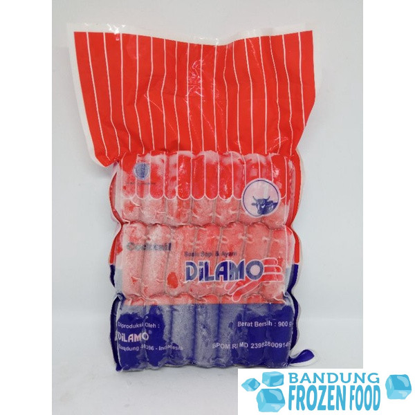 

Dilamo Beef Cocktail Merah / Sosis Sapi Cocktail Merah 900 GR