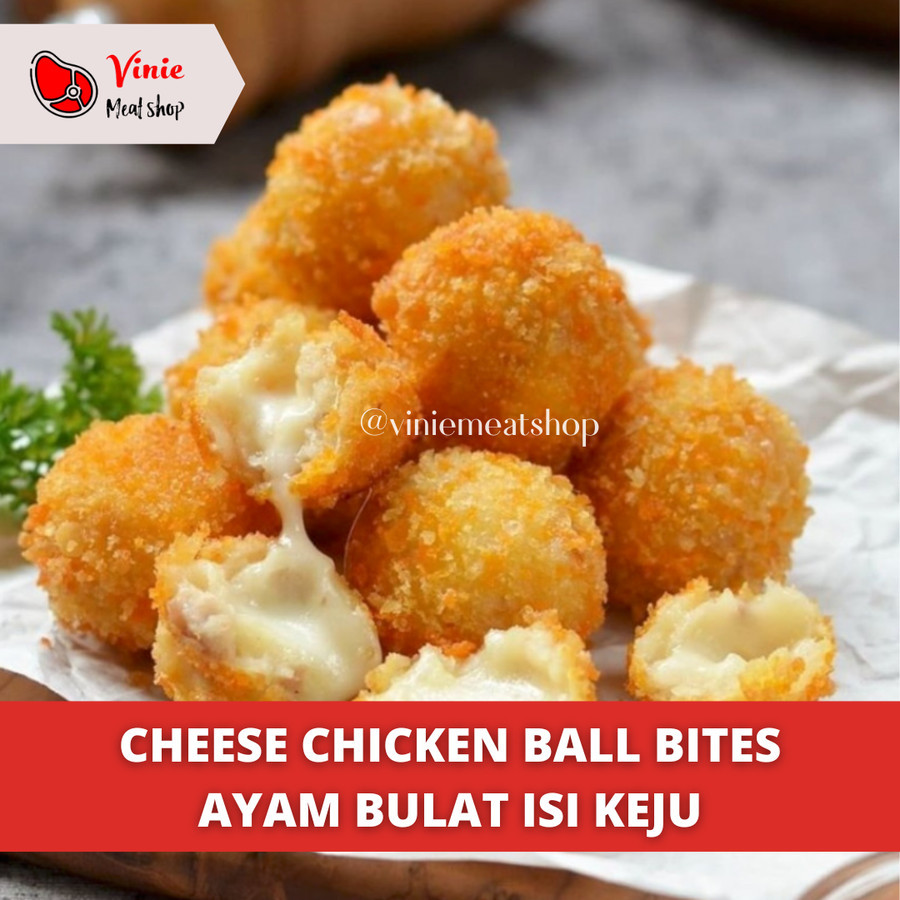 

Premium Cheesy Chicken Bites / Ayam Bulat Isi Ayam Keju