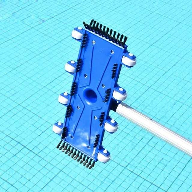 Alat Pembersih Kolam / Vacuum Head Kolam Renang / Kepala Vakum Kolam 8 Roda