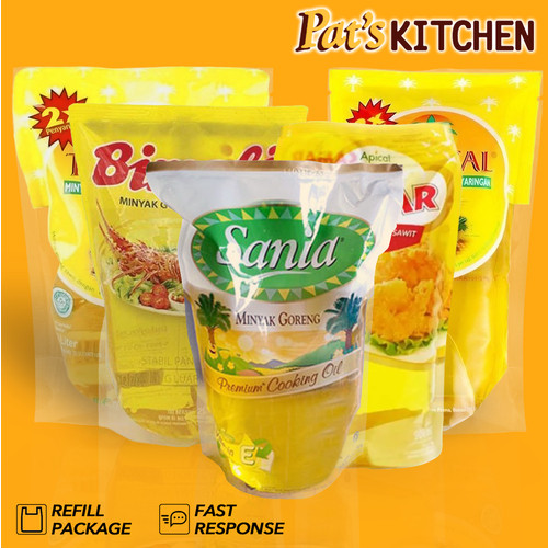 

Minyak Goreng Kemasan Refill Halal 1 Liter