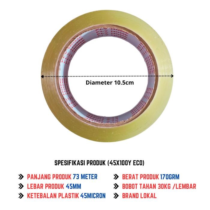 

Neosign - Flyhome Lakban Coklat 1 Dus 100Yard 2Inchi 45Mm X 100Yard Eco Cargo