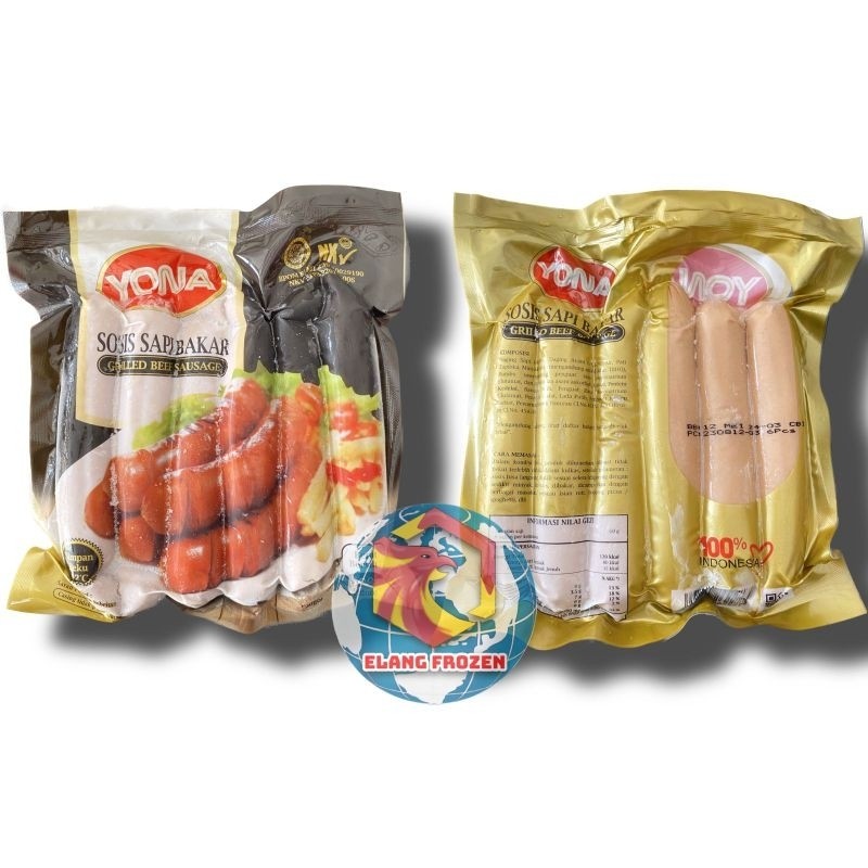 

Sosis Sapi Bakar Yona Isi 6 Jumbo