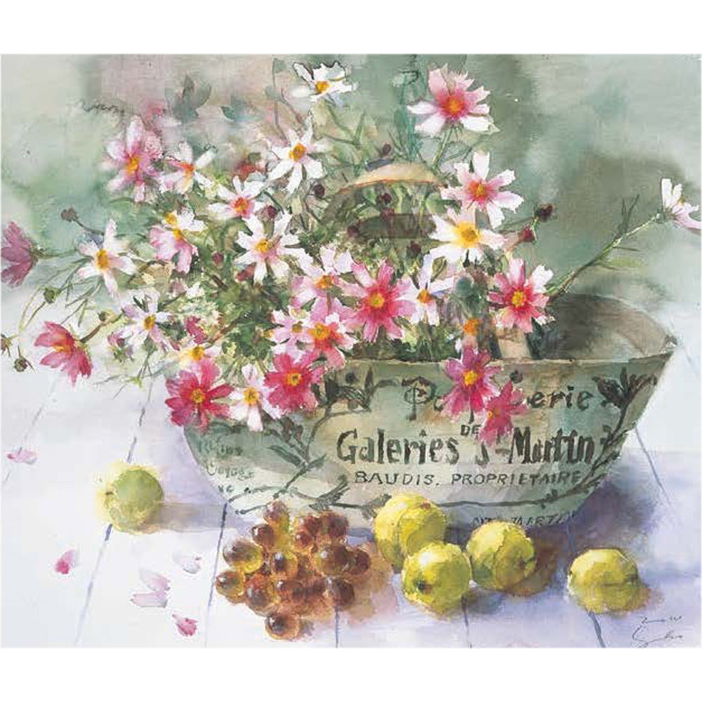 Watercolor drawing skills techniques tutorial book Yuko Nagayama's Watercolor Lesson: Start Learning