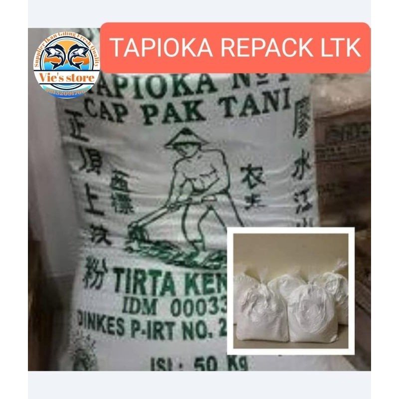 

Repack karungan tepung cap tani liaw tjoie kang