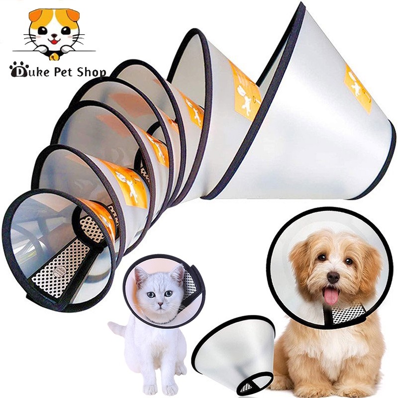corong kucing pelindung leher anjing neck collar corong anjing cone leher anjing collar kucing murah
