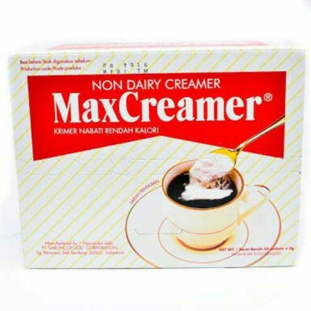 

Max creamer sachet