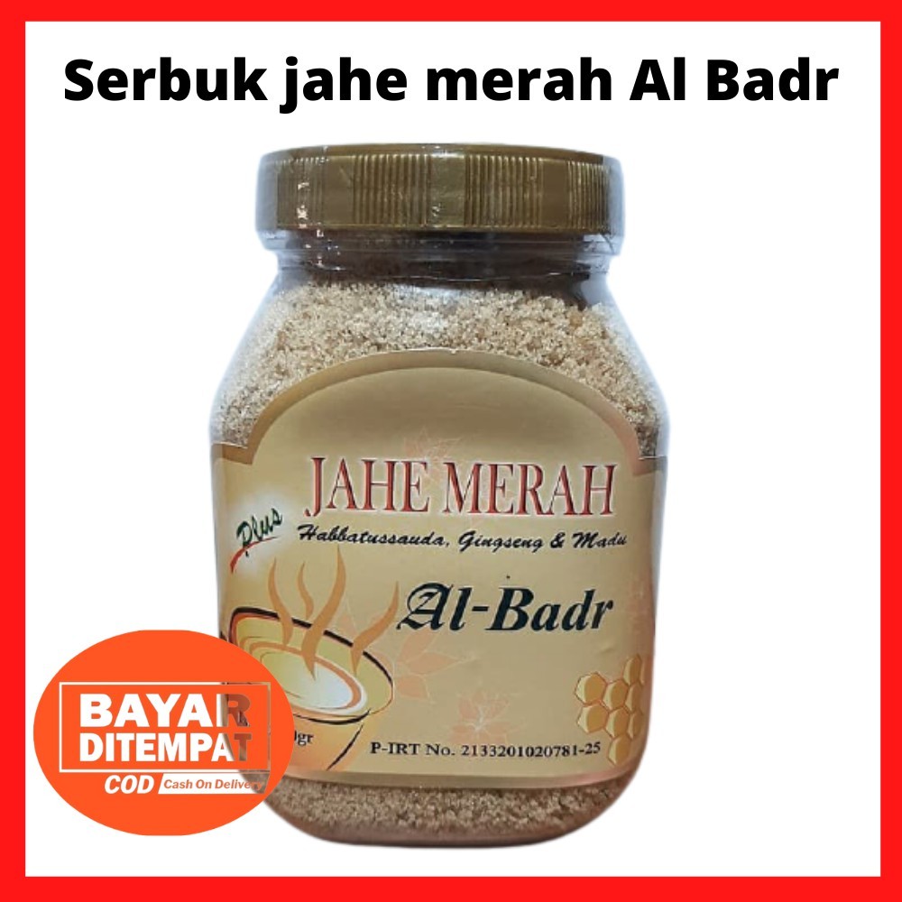 

Penghangat Badan Dan Mengatasi Perut Kembung JAHE MERAH AL BADR Botol 330 Gram