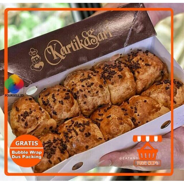 

Kartika Sari Pisang Bolen Ukuran Kecil (PACKING AMAN) - Bollen Kartikasari OlehOleh Bandung Kue